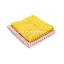 Waffle Microfiber Towel for Cleaning and Dusting